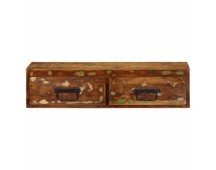 Sonata H Стенен шкаф за телевизор Масивна дървесина Възстановена