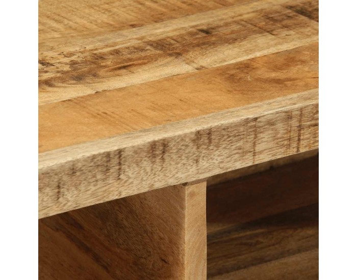 Sonata H Стенен шкаф за телевизор Масивна груба дървесина Манго