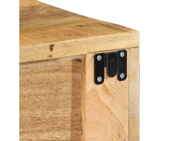 Sonata H Стенен шкаф за телевизор Масивна груба дървесина Манго