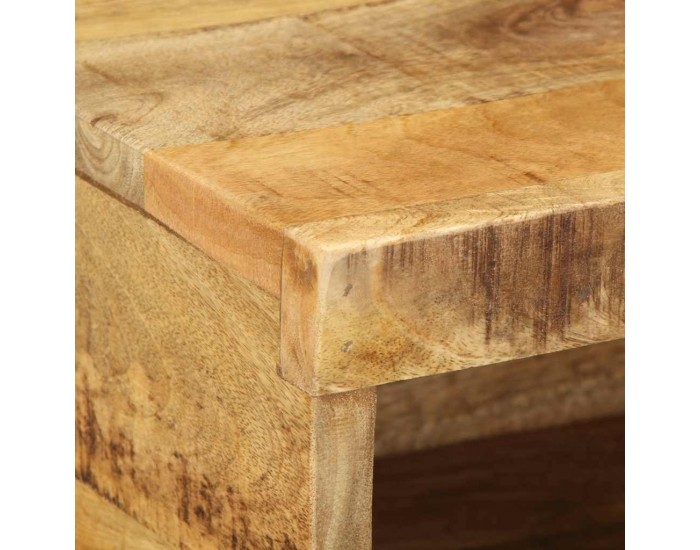 Sonata H Стенен шкаф за телевизор Масивна груба дървесина Манго