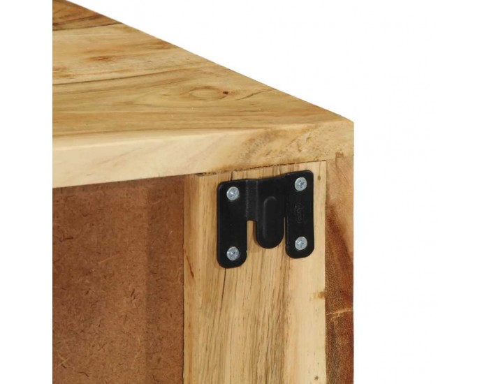 Sonata H Стенен шкаф за телевизор 60x30x19 cm Масивна дървесина Акация