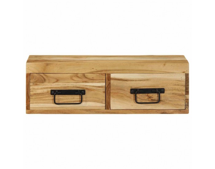 Sonata H Стенен шкаф за телевизор 60x30x19 cm Масивна дървесина Акация