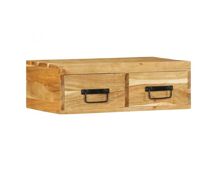 Sonata H Стенен шкаф за телевизор 60x30x19 cm Масивна дървесина Акация