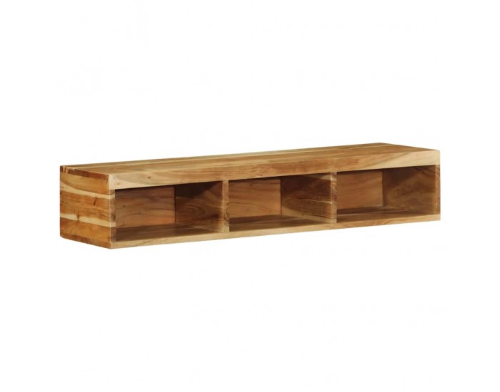 Sonata H Стенен шкаф за телевизор 100x30x19 cm Масивна дървесина Акация