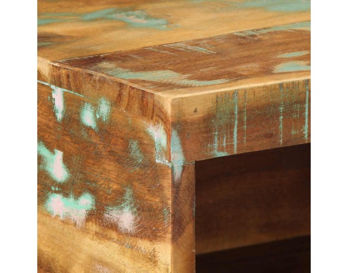 Sonata H Стенен шкаф за телевизор Масивна дървесина Възстановена