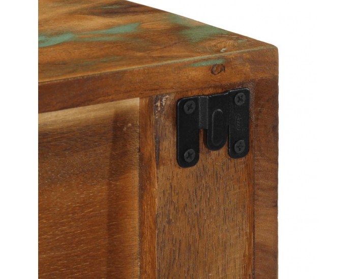 Sonata H Стенен шкаф за телевизор Масивна дървесина Възстановена