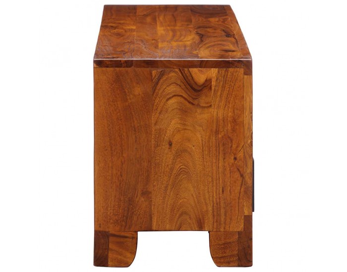 Sonata H ТВ шкаф Multicolour 110x30x40 масивна дървесина акация