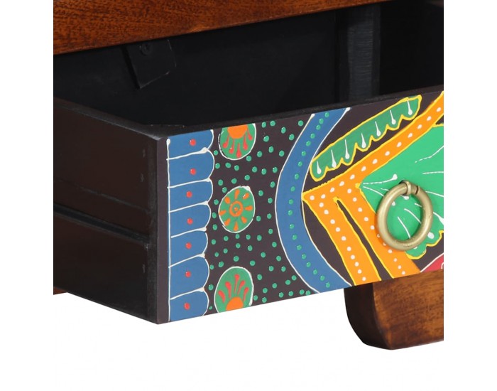 Sonata H ТВ шкаф Multicolour 110x30x40 масивна дървесина акация