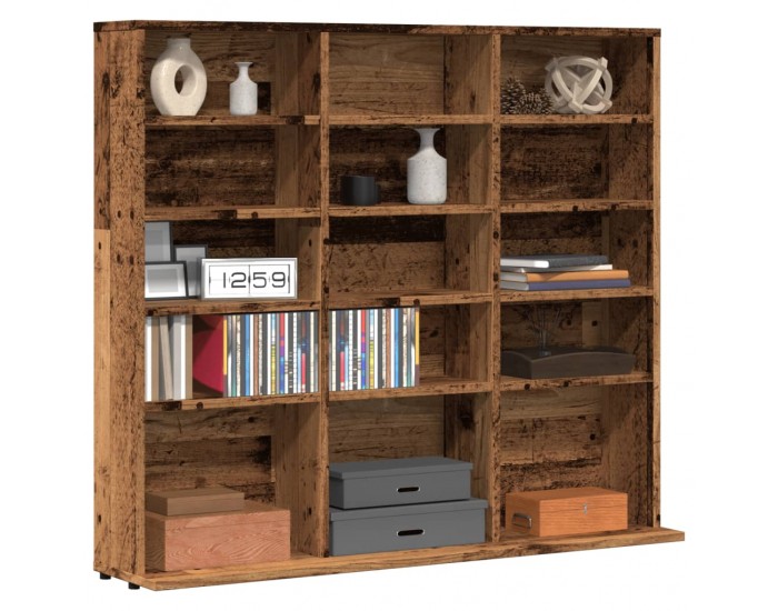 Sonata H ТВ шкаф с колелца старо дърво 100x23x89,5 см инженерно дърво