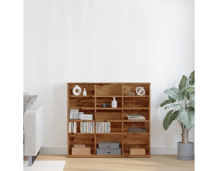 Sonata H ТВ шкаф с колелца старо дърво 100x23x89,5 см инженерно дърво