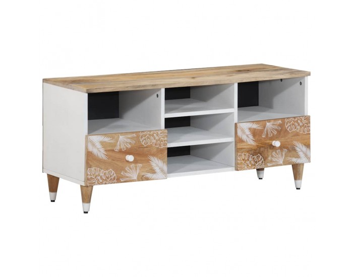 Sonata H TV шкаф 100x33,5x46 cm Масивна дървесина Манго Sonata H TV шкаф 100x33,5x46 cm Масивна дървесина Манго
