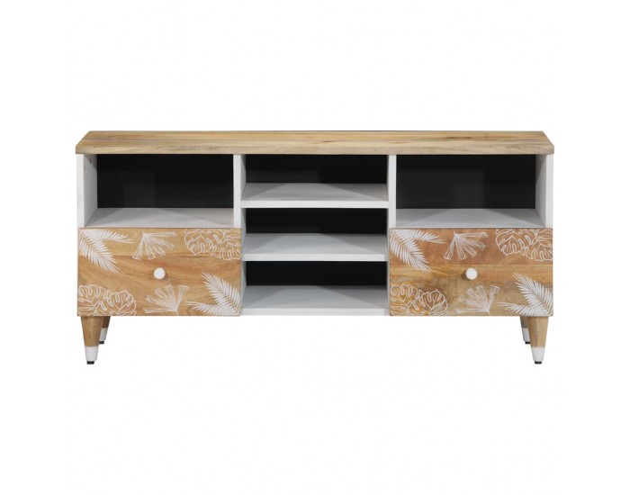 Sonata H TV шкаф 100x33,5x46 cm Масивна дървесина Манго Sonata H TV шкаф 100x33,5x46 cm Масивна дървесина Манго