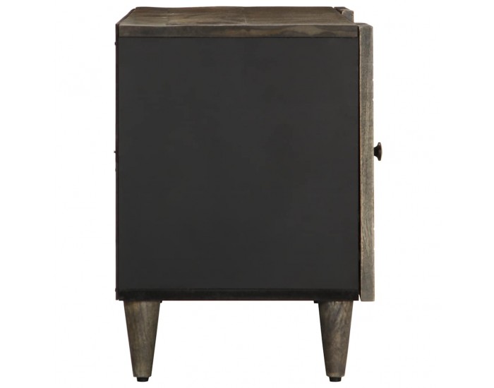 Sonata H ТВ шкаф Светло сив 105x33,5x46 cm Масивна дървесина Манго