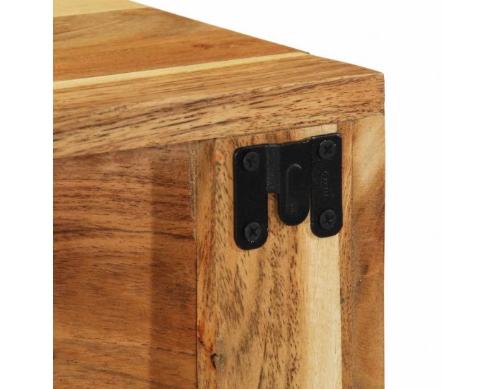 Sonata H Стенен шкаф за телевизор 60x30x19 cm Масивна дървесина Акация