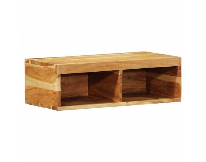 Sonata H Стенен шкаф за телевизор 60x30x19 cm Масивна дървесина Акация