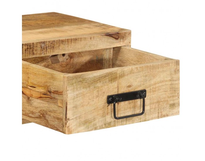 Sonata H Стенен шкаф за телевизор Масивна груба дървесина Манго