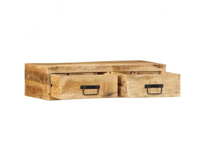 Sonata H Стенен шкаф за телевизор Масивна груба дървесина Манго