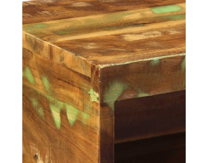 Sonata H Стенен шкаф за телевизор Масивна дървесина Възстановена