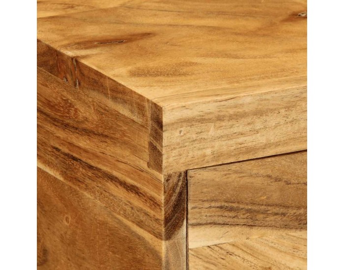 Sonata H Стенен шкаф за телевизор 80x30x19 cm Масивна дървесина Акация