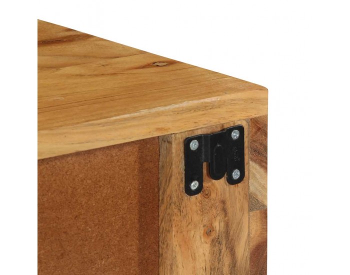 Sonata H Стенен шкаф за телевизор 80x30x19 cm Масивна дървесина Акация