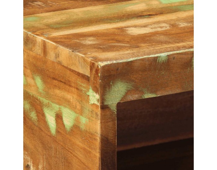 Sonata H Стенен шкаф за телевизор Масивна дървесина Възстановена