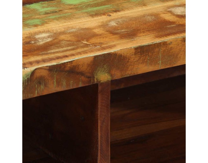 Sonata H Стенен шкаф за телевизор Масивна дървесина Възстановена