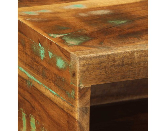 Sonata H Стенен шкаф за телевизор Масивна дървесина Възстановена