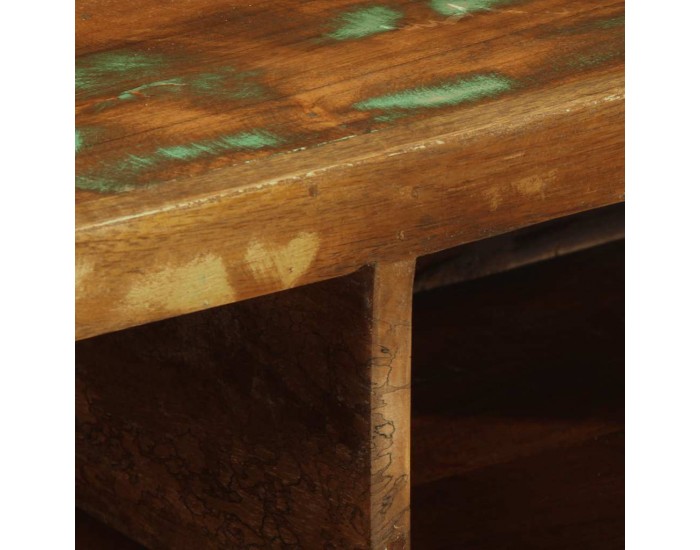 Sonata H Стенен шкаф за телевизор Масивна дървесина Възстановена