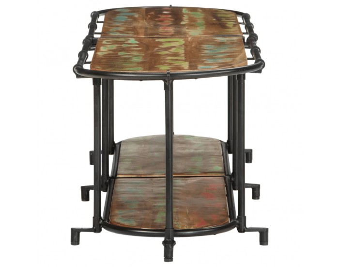 Sonata H ТВ шкаф 160x42x40 cm Масивна дървесина Възстановена