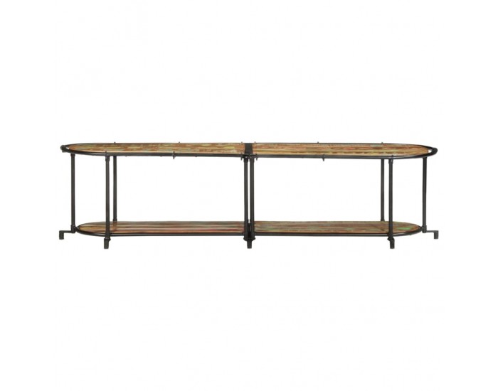 Sonata H ТВ шкаф 160x42x40 cm Масивна дървесина Възстановена