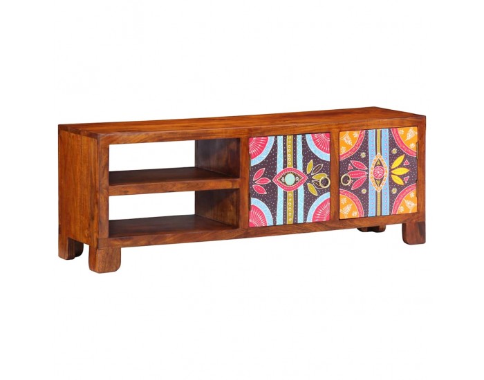 Sonata H ТВ шкаф Multicolour 110x30x40 масивна дървесина акация