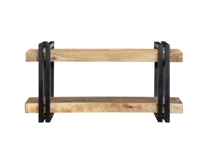 Sonata H Стенен рафт 70x33x35 cm Масивна груба дървесина Манго