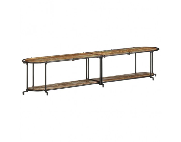 Sonata H ТВ шкаф, 200x42x40 см, масивно регенерирано дърво