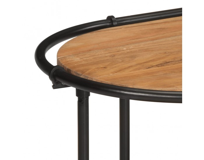 Sonata H ТВ шкаф, 100x42x40 см, масивно акациево дърво