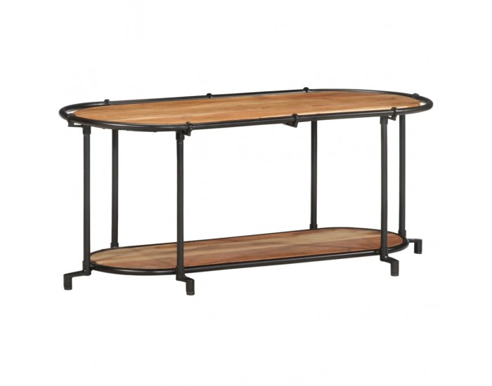 Sonata H ТВ шкаф, 100x42x40 см, масивно акациево дърво