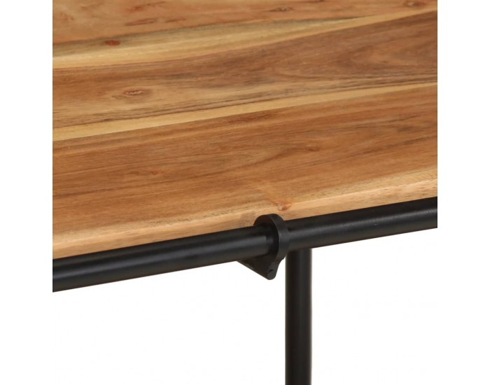 Sonata H ТВ шкаф, 100x42x40 см, масивно акациево дърво