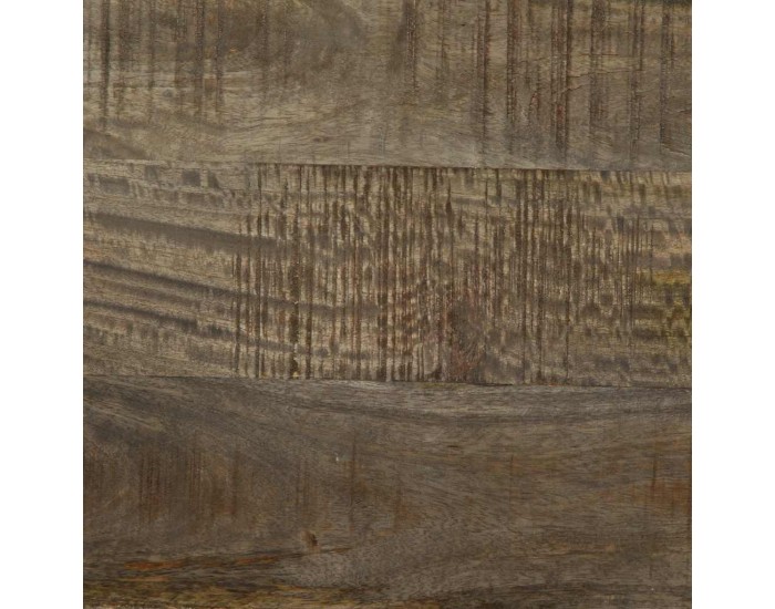 Sonata H ТВ шкаф Светло сив 80x31,5x46 cm Масивна дървесина Манго