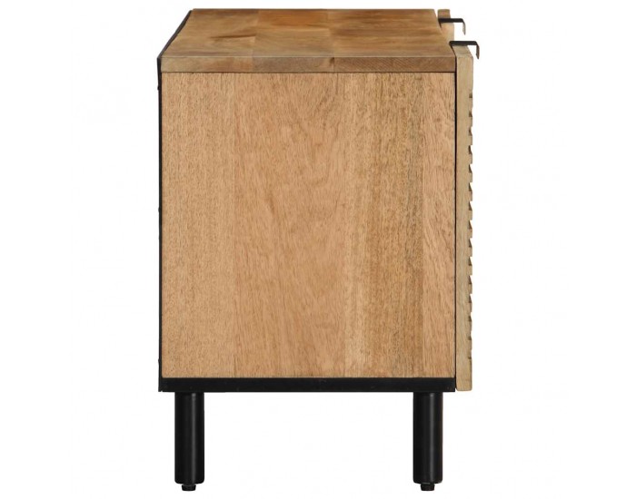 Sonata H ТВ шкаф кафяв 105x33x46 cm масивна дървесина манго