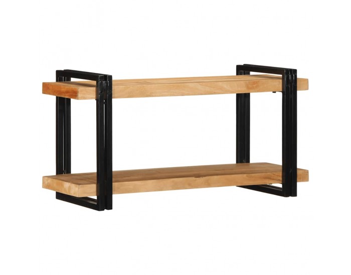 Sonata H Стенен рафт 90x33x45 cm Масивна дървесина Акация