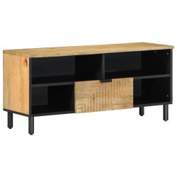 Sonata H TV шкаф кафяв 100x33x46 cm масивна дървесина манго - ТВ шкафове