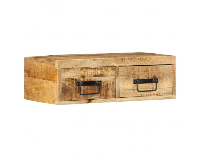 Sonata H Стенен шкаф за телевизор Масивна груба дървесина Манго