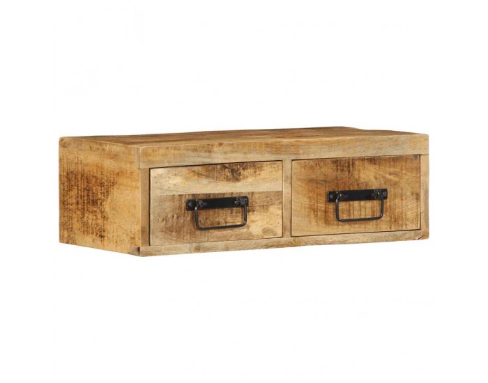 Sonata H Стенен шкаф за телевизор Масивна груба дървесина Манго