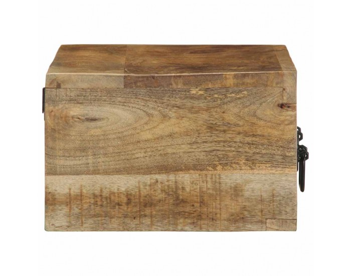 Sonata H Стенен шкаф за телевизор Масивна груба дървесина Манго