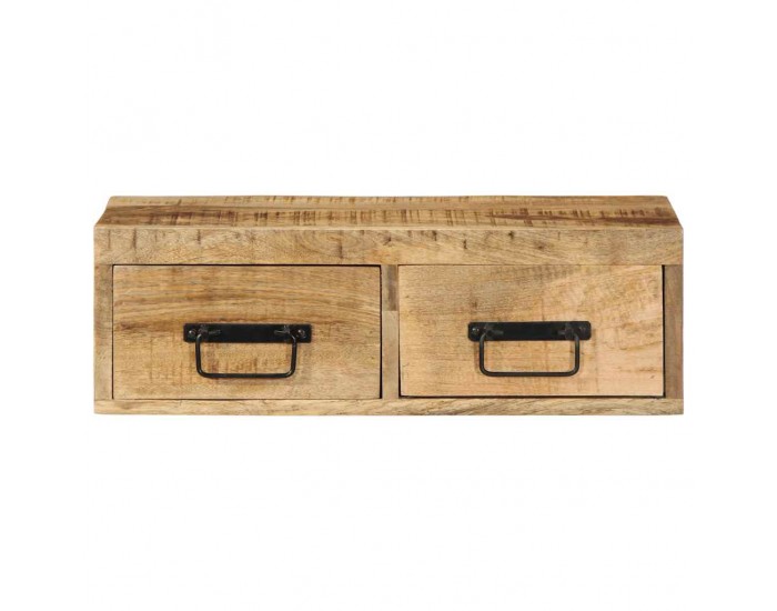 Sonata H Стенен шкаф за телевизор Масивна груба дървесина Манго