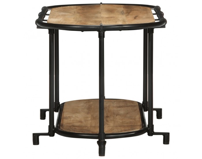 Sonata H ТВ шкаф, 100x42x40 см, грубо мангово дърво масив