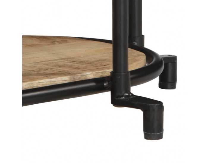 Sonata H ТВ шкаф, 100x42x40 см, грубо мангово дърво масив