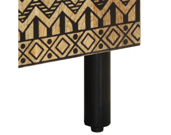 Sonata H Бюфет 40x33,5x75 см грубо мангово дърво масив