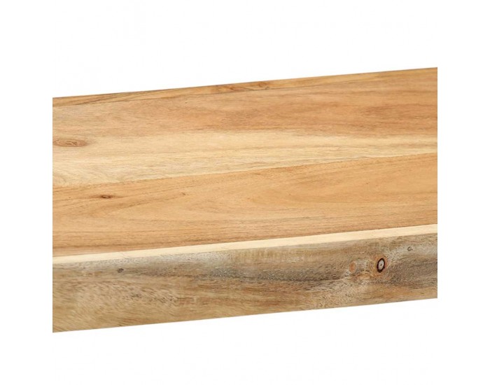 Sonata H Стенен рафт 110x33x45 cm Масивна дървесина Акация