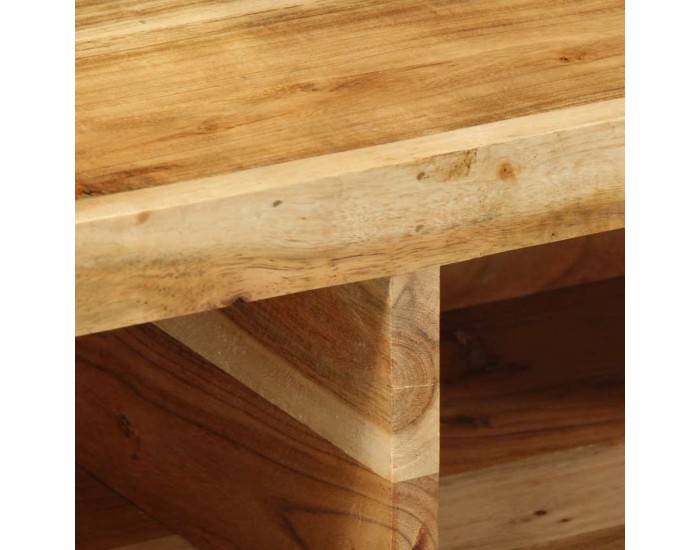 Sonata H Стенен шкаф за телевизор 80x30x19 cm Масивна дървесина Акация