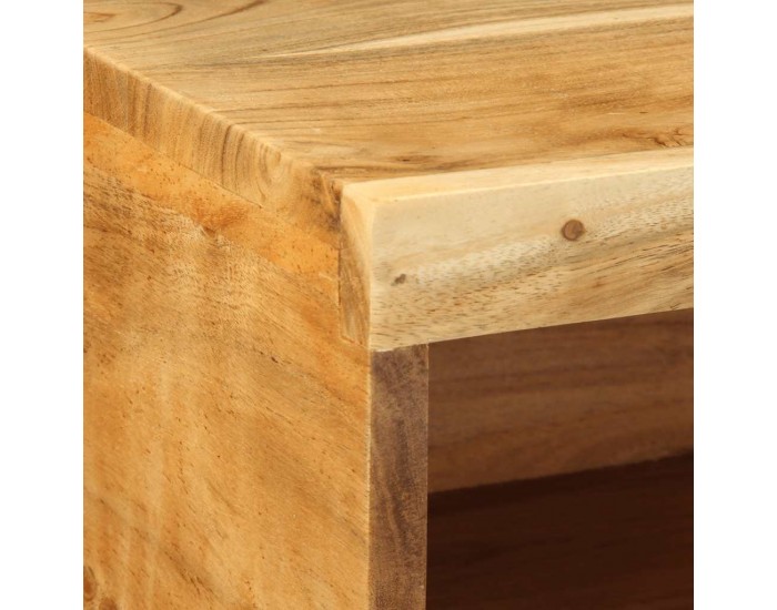 Sonata H Стенен шкаф за телевизор 80x30x19 cm Масивна дървесина Акация